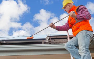 St Giles On The Heath soft wash roof cleaning